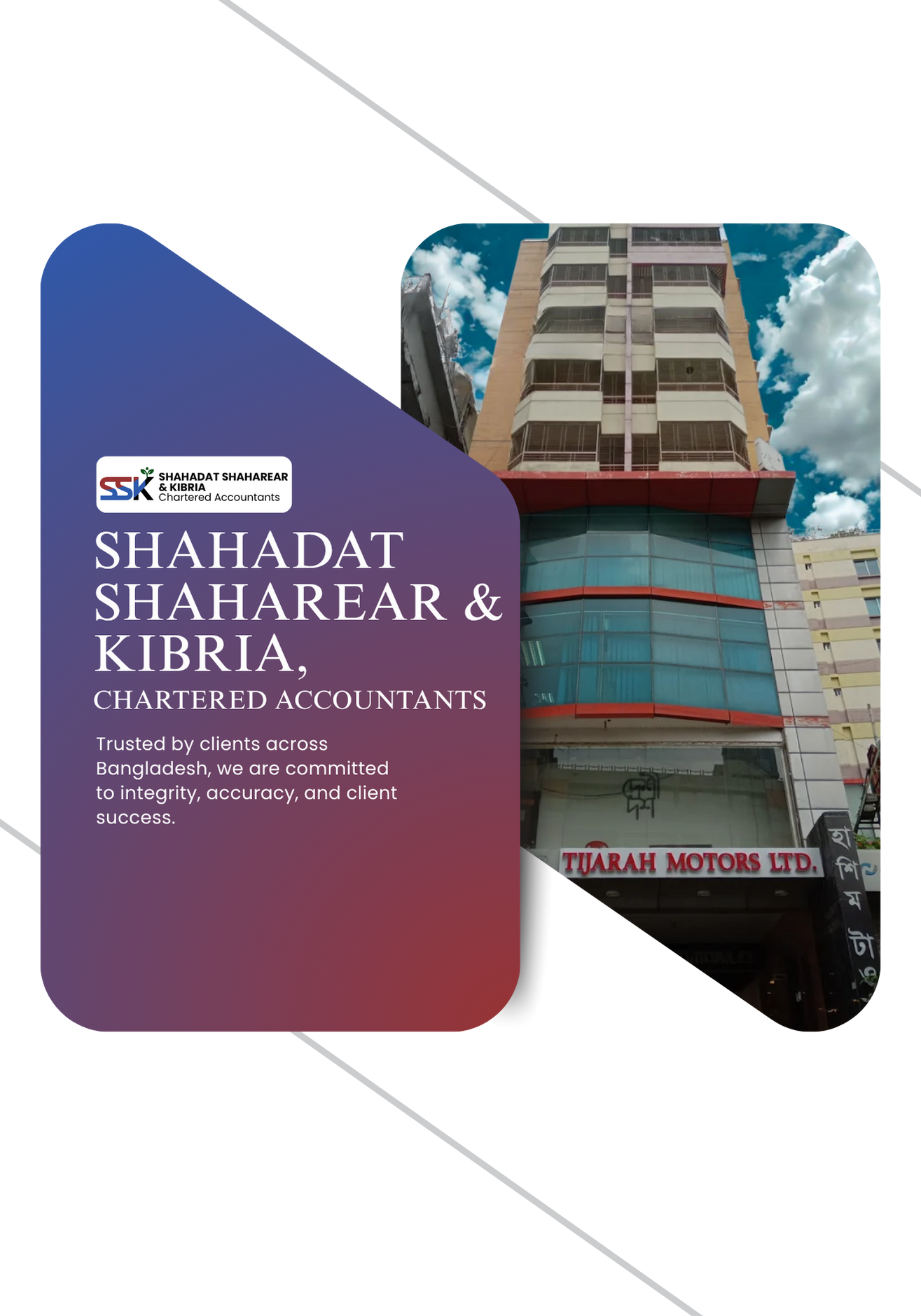 SHAHADAT SHAHAREAR & KIBRIA, Chartered Accountants